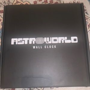 Astroworld wall clock